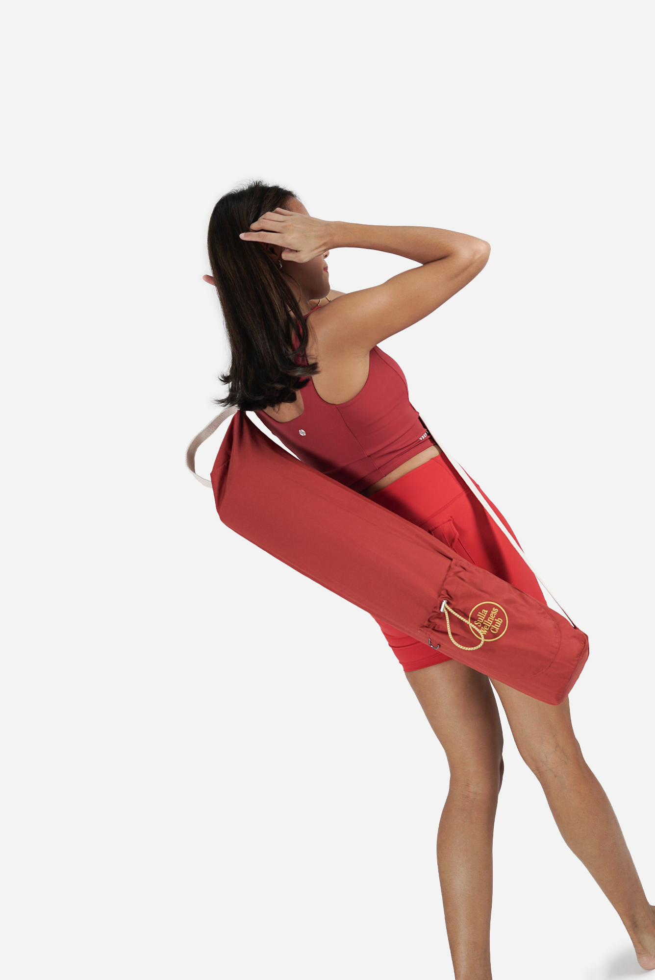Yoga Mat Bag in Terracotta - Image 4