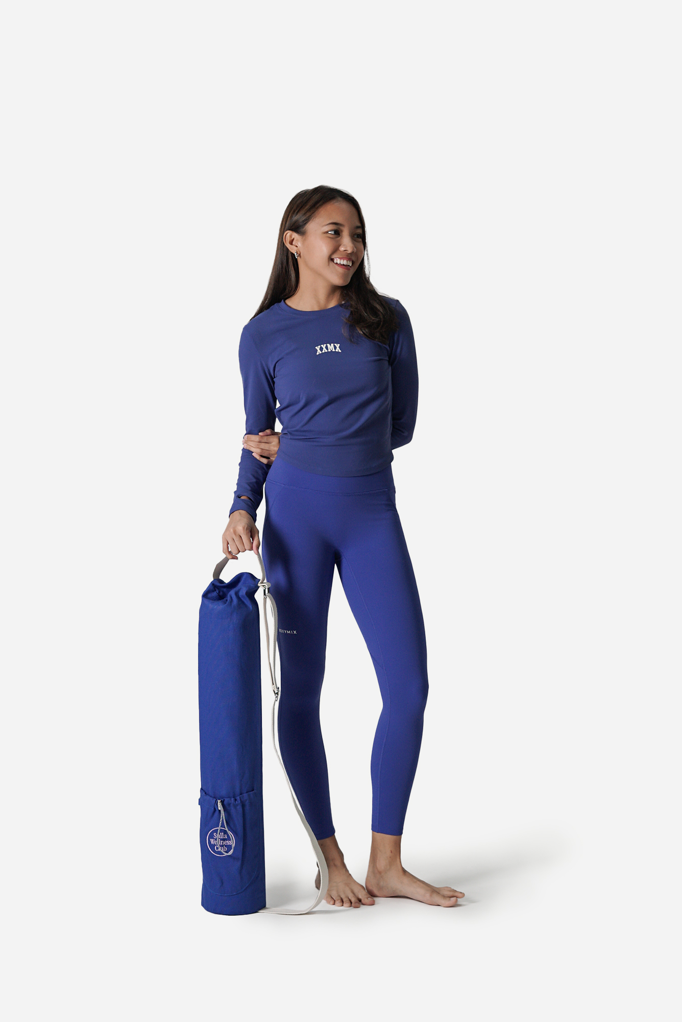 Yoga Mat Bag in Cobalt - Image 5