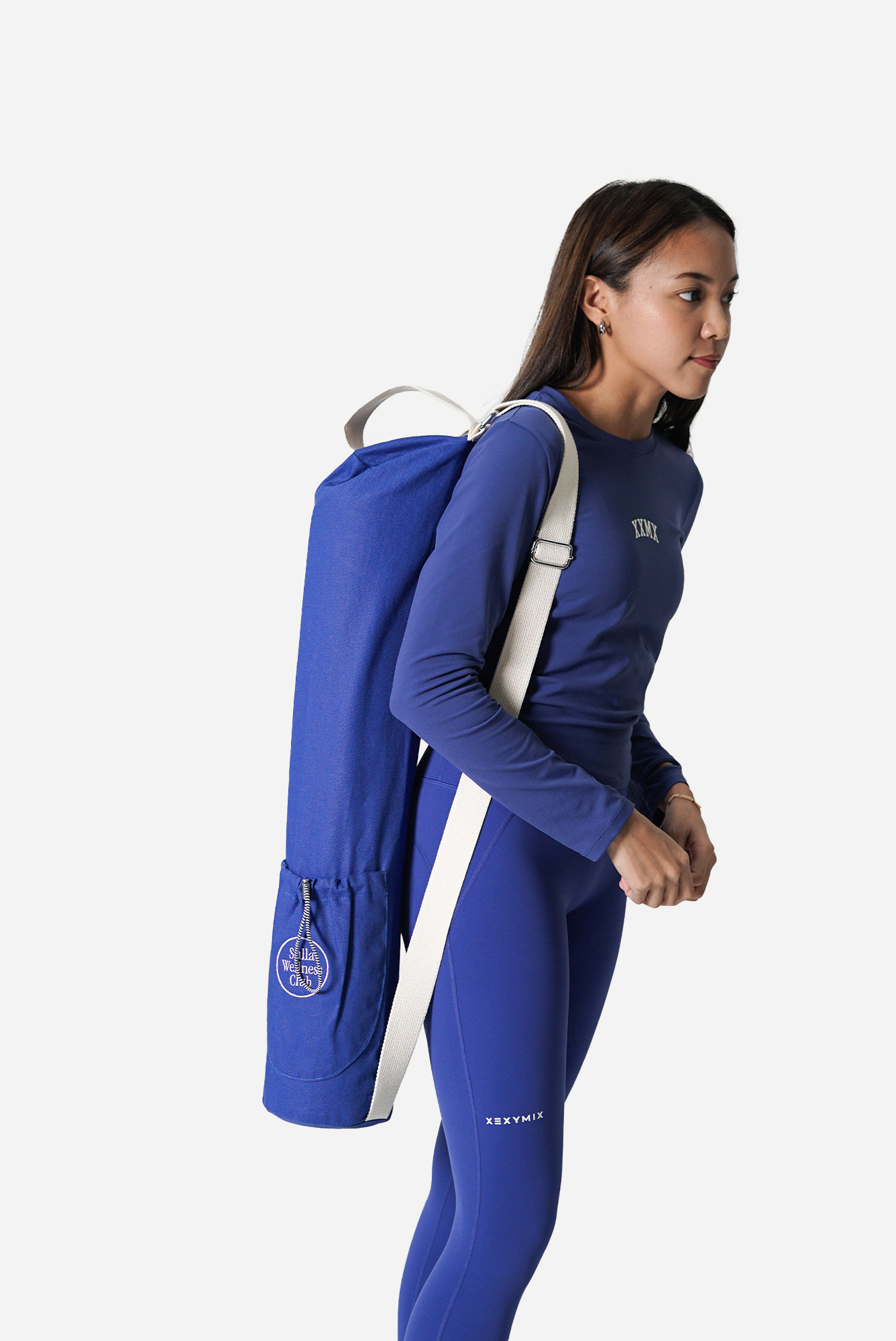 Yoga Mat Bag in Cobalt - Image 4