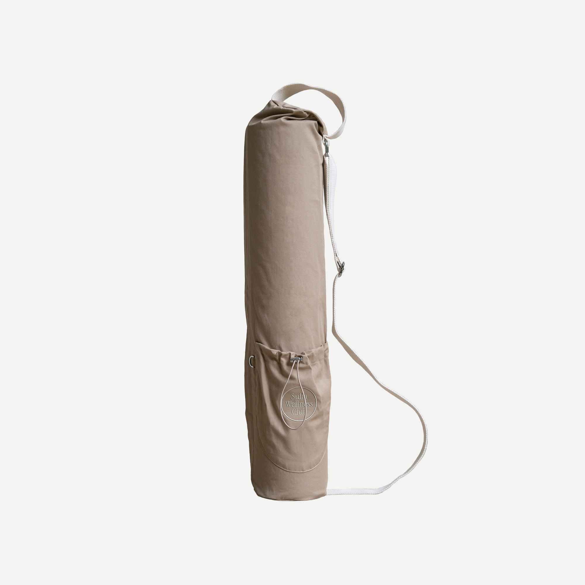 Yoga Mat Bag in Almond